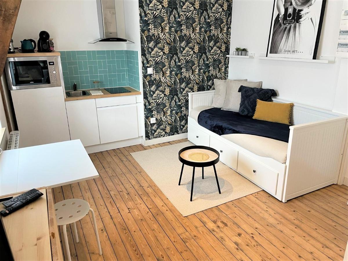 Studio Proche Hyper-Centre Avenue Jean Jaures Reims Apartment Luaran gambar