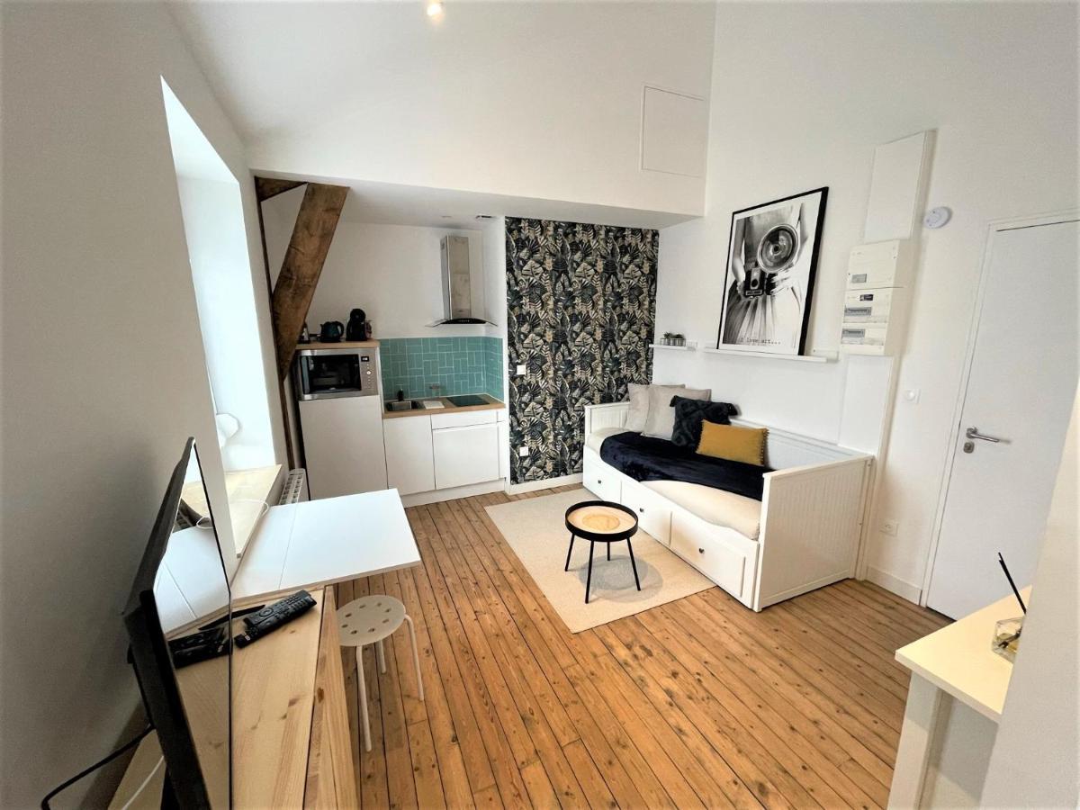 Studio Proche Hyper-Centre Avenue Jean Jaures Reims Apartment Luaran gambar